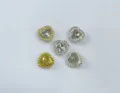 Variante Bouton Strass Coeur DIY, Or Argent Cristal Acrylique Couture Accessoires - Base Argent Interne 10MM Externe 16MM / Blanc