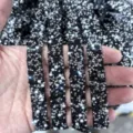 Black rhinestone pearl trim DIY self-adhesive crystal ribbon for craft decoration accessories - 11 Gunmetal Black Pearls