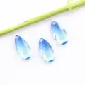 9x20mm Tropfen Farbverlauf Kristall lose Steine fuer DIY Schmuck Ohrringe Anhänger - 10 Stück/Packung / 01