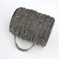10mm resin rhinestone trim bead chain DIY handmade clothing accessory sparkling crystal ribbon - Transparent Gray