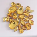 Estrases De Cristal Vidrio Garra Surtidos Amarillo Formas Diversas Accesorios DIY - 07 amarillo dorado