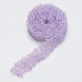 Purple resin rhinestone trim ribbon for clothing crafts DIY decoration sparkling details. - Jelly Light Purple AB Flatback Rhinestones (23)