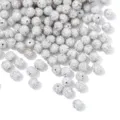Cuentas de arcilla con diamantes de imitación brillantes para joyería artesanal DIY. - 8 mm, 5 filas, 50 uds./paquete, diámetro de orificio 2 mm / 02 Color AB