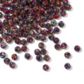 Bunte Strass Ton Discokugeln, 10mm lose Abstandsperlen fur DIY Armbänder und Halsketten basteln. - 15 Schwarz-Mischfarben