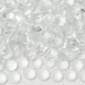Clear glass flatback rhinestones for nail art DIY phone case decoration 100pcs - SS6 Approx. 1440 pcs / 1.9-2.0mm / Glue Base Bare White
