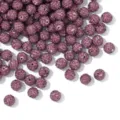10mm Lila Strass Ton Perlen Shamballa Kugel DIY Armband Halskette Schmuckherstellung - 08 Helllila