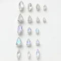 Crystal rhinestone sew-on claw gems DIY apparel shoes bag jewelry accessories assortment - 50 Pieces/Pack / Mixed
