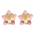 Lotus Magnetischer Lebensmittel Verschlussclip Rosa Kühlschrankmagnet Snack Tüte 2Stk - Doppelschichtige Blume (Kirschblütenrosa) / 2 Stück/Set / Kirschblütenrosa