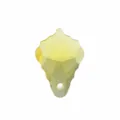 Lemon Yellow Crystal Leaf Pendant DIY Baroque Jewelry Making Earring Accessories 1pc - 11x16mm (28 Pieces/Pack) / Lemon Yellow