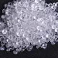 Strass transparents à dos plat en vrac pour nail art, vêtements et décorations DIY. - Blanc craie à dos plat