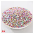 Bunte Blumen Pailletten Bulk DIY Glitzer Handwerk Zubehör für Kleidung Schmuck Dekoration - AB Mixed Colors