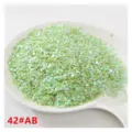 Grüne Stern Pailletten Glitzer Flocken für DIY Handwerk Kunst Kleidung Zubehör 42#AB - AB Fruchtgrün