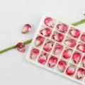13x18mm tropfenform verlauf rosa strasssteine kristall glas diamanten hauptansicht - 10 Stück Packung / 10