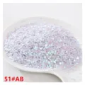 Holografische ster bloem pailletten DIY knutselen glitter accessoires voor dagelijkse kleding - Kristal AB