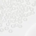 Clear Flatback Rhinestones Transparent Crystal DIY Wedding Dress Accessories Pack - SS6 (1.9-2.0mm) 1440 pcs / Fluorescent White