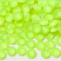 Neon green flatback rhinestones for DIY dress garments accessories crafting sparkle. - Fluorescent Lemon Yellow