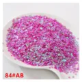 Rosa Pflaumenblüten Pailletten DIY Glitzer Zubehör für Basteln Kleidung Deko 84#AB - Fuchsia