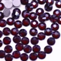 Dark red flatback rhinestones for nail art DIY phone case decoration accessories - D142 Deep Red Mocha