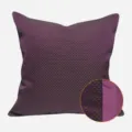 Purple grid throw pillow cover, modern minimalist square cushion case for bedroom sofa couch. - 30x50cm (Small Lumbar Pillow Cover Only) / Purple AB Style Without Piping