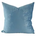 Nordic blue plush abstract geometric throw pillow cover soft sofa cushion decorative home. - 40x60cm (Large Lumbar Pillow with PP Cotton Insert) / Blue AB Non-Piping Style