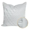 Cojin decorativo geometrico gris, funda de cojin moderna para sofa y decoracion de salon. - 40x60cm Cojín Lumbar Grande con Núcleo de Algodón PP / Gris reversible sin ribete