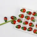 Strass a goccia con sfumatura rosso verde 13x18mm retro appuntito cristallo fai da te - Confezione da 10 Pezzi / 19