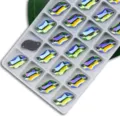 Strass à coudre en cristal coloré AB en forme de S pour accessoires de vêtements DIY - 41 Vert fruit AB