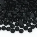 Black resin flatback rhinestones for DIY crafts apparel accessory black color variant. - SS10 2.35mm 72000pcs/pack / Black 05