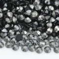 Bulk resin flatback rhinestones, gunmetal hotfix diamonds for DIY clothing and evening dress. - SS10 2.35mm 72000pcs/pack / 35 Mineral Gray