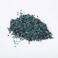 Wholesale bulk flatback resin rhinestones for DIY clothing dress sparkle decoration. - 86-Hole Green AB