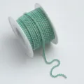 Fluoreszierende Strasskette Rolle, mintgrüne Kristall Krallenkette für DIY Modeschmuck. - Fluoreszierendes Hellgrün AB