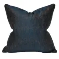 Moderne Luxus Schwarz Gold Kissenbezug, elegante strukturierte Kissenhülle für Sofa Schlafzimmer. - 30x50 cm Lendenkissenbezug, nur Hülle / Blau AB ohne Paspelierung Stil 1