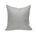 Cuscino decorativo grigio argento tessuto alta precisione cuscino divano arredo casa - Stile AB senza profilo / 40x60cm (Grande Cuscino Lombare con Imbottitura in Cotone PP) / grigio-argento