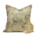 Gold crackle texture square pillowcase, modern luxury cushion cover for home decor sofa. - 30x50cm (Small Lumbar Pillow Cover Only) / Light Gold AB Without Piping