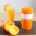 Exprimidor manual de naranjas limon exprimidor portatil mini extractor de jugo de fruta fresca. - Naranja
