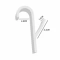 Gancho radiador blanco colgador toallas gancho puerta bano universal para hogar - Blanco
