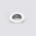 Stainless steel wide-rim round sink strainer, small size, outer diameter 5.4cm filter. - Steel Mesh / Approx. 5cm Diameter