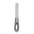 Stainless steel double sided nail file manicure tool for professional nail care routine. - Double-Sided Nail File