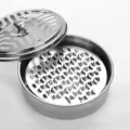 Stainless steel mosquito coil holder tray with lid, fireproof ash catcher box for home. - Premium Mosquito Coil Box with Lid