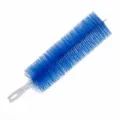 Blue flexible fan cleaning brush, 1pc household duster tool for blinds and air conditioner - Blue