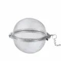 Stainless steel spice infuser ball, 9cm large size seasoning filter for soup and broth. - L