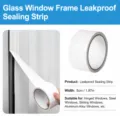 White window gap sealing tape weather strip windproof adhesive tape for home windows 5cm - 5cm*5m / White