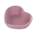 Rosa herzförmige Weizenstroh kleine Schüssel für Sojasauce, Essig und Snacks süßes Geschirr. - Herzform / Rosa