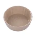Wheat Straw Small Round Sauce Dish Cute Dipping Bowl Tableware Beige Kitchen Tool - Round / Beige