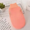 Gant de bain exfoliant texturé orange, éponge de douche épaissie pour le corps. - Rose
