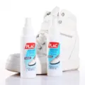 Spray detergente per scarpe bianche da ginnastica, cura sbiancante e smacchiante efficace. - Bianco