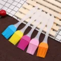 Silicone oil brush set for kitchen BBQ and baking, high temperature resistant pastry basting tool. - Small Oil Brush