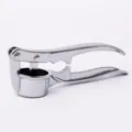 Multifunctionele RVS knoflookpers keukenhulp handig keukengereedschap 1-Stuks - Grote 4-in-1 knoflookpers