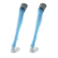 Light blue over-the-knee long socks Japanese style student high stockings costume party wear - One Size / Sky Blue