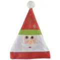 Christmas hat Santa hat plush holiday party cap festive red headwear for kids adults - Santa Claus